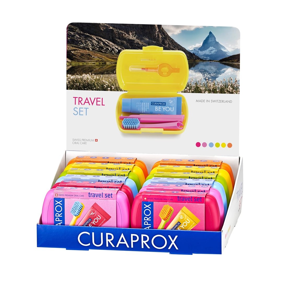 Curaprox Travel Set Display (12 Stk)