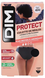 DIM Slip Logo Medium 40-42, schwarz (1 Stk)