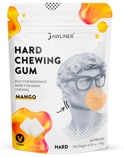 Jawliner Mango - Hard Chewing Gum (116g)