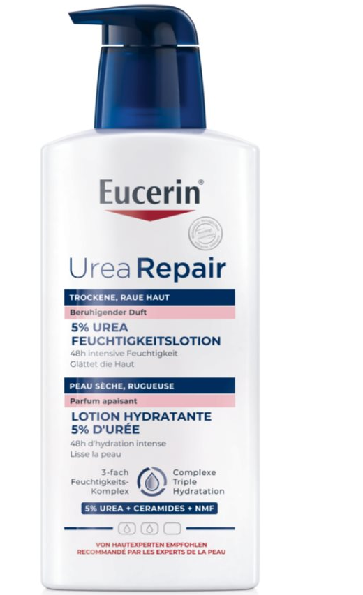 Eucerin Urea Repair Plus 5% Urea Lotion, mit Duft (400ml)