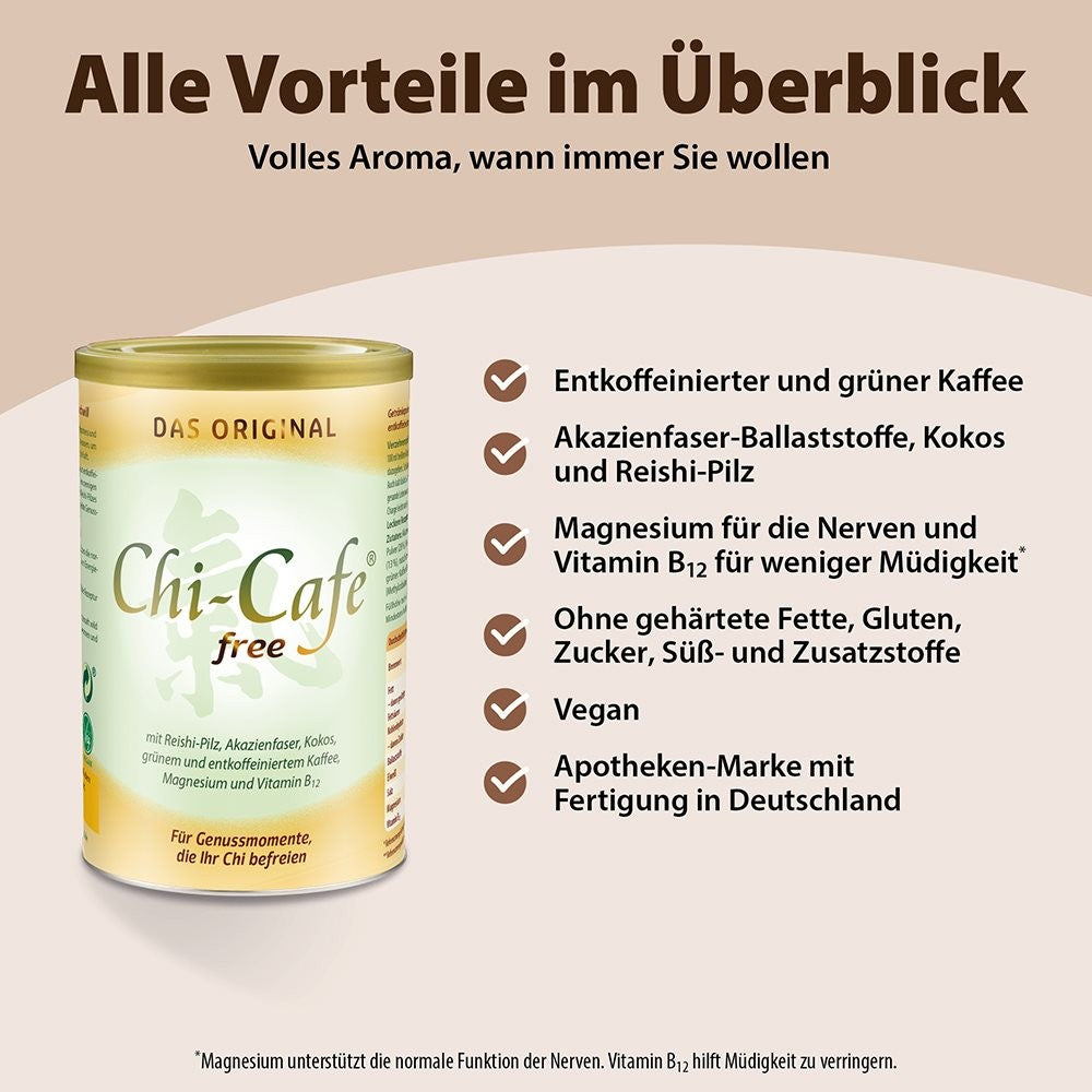 Dr. Jacobs Chi-Cafe free, entkoffeiniert (250g)