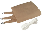 Windhager Sonnensegel Capri, Dreieck 5x5x5m (1 Stk)