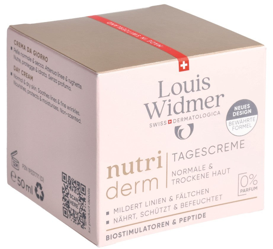 Louis Widmer Nutriderm Tagescreme unparfümiert (50ml)