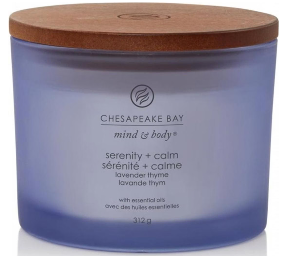 Chesapeake Bay Candle Serenity & Calm 3-Docht-Duftkerze (312g)