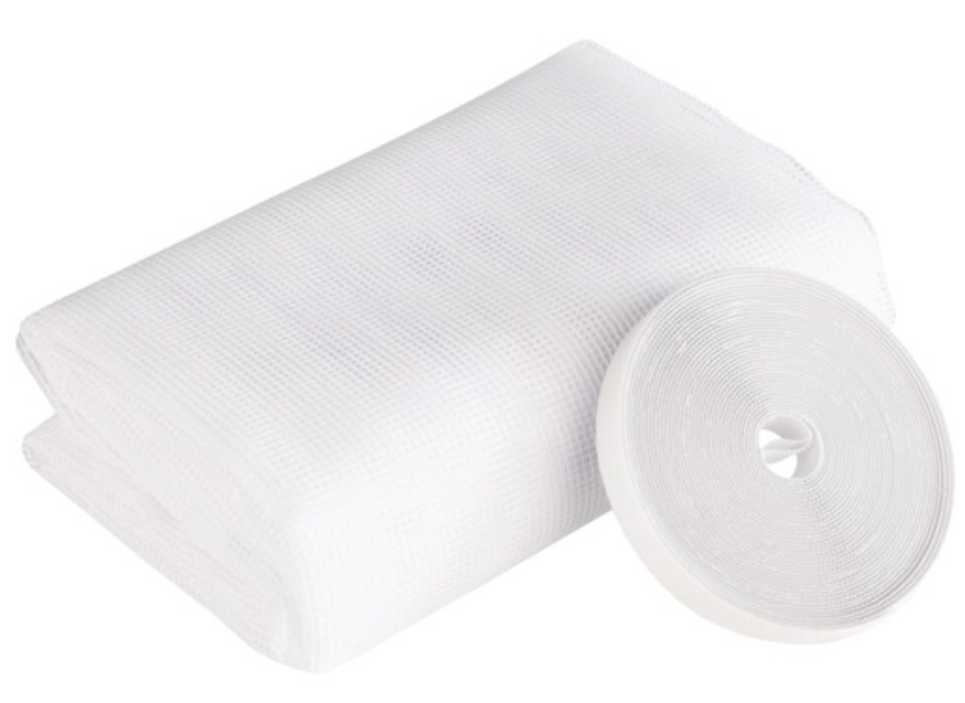 Windhager Fliegengitter, 130x220cm, weiss (1 Stk)