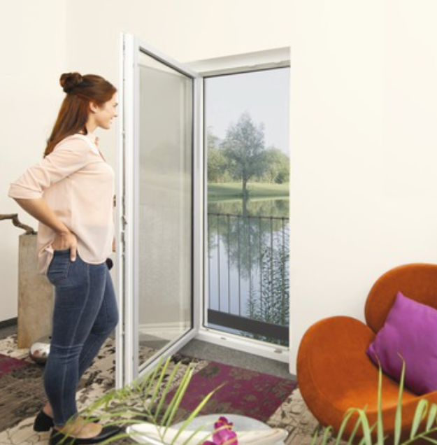 Windhager Fliegengitter, 130x220cm, weiss (1 Stk)