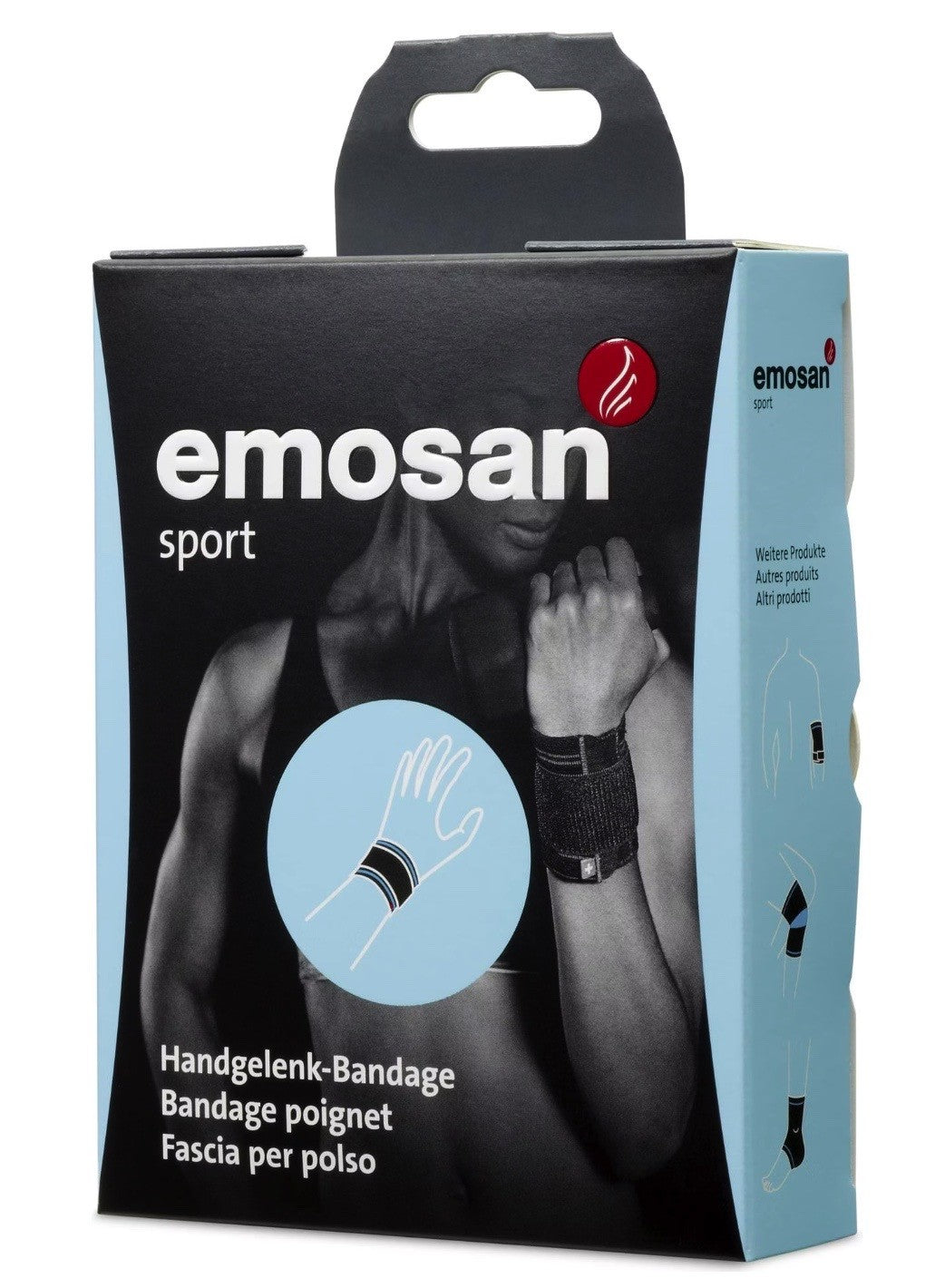 Emosan sport Handgelenk-Bandage, one size (1 Stk)