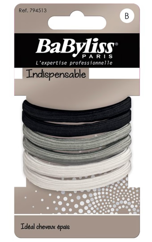 BaByliss Haargummi breit, diverse Farben (6 Stk)
