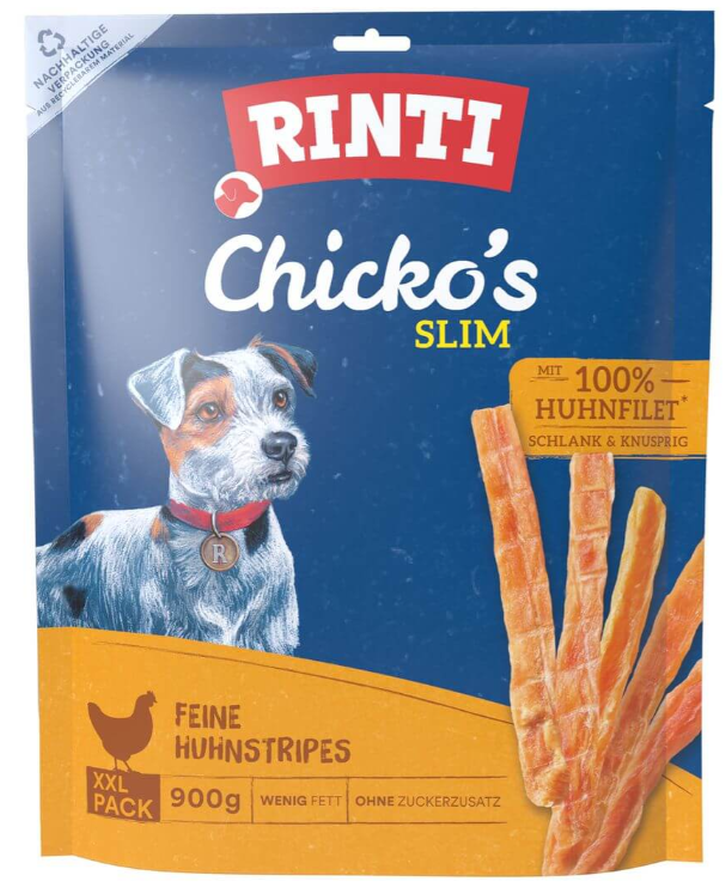 Rinti Chicko’s Slim Huhn XXL Hundesnack (900g)