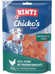 Rinti Chicko’s Mini Knoblauchecken Hundesnack (80g)