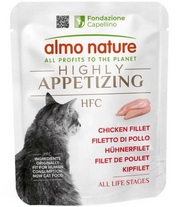 Almo Nature HFC Highly Appetizing Hühnerfilet, Nassfutter für Katzen (50g)