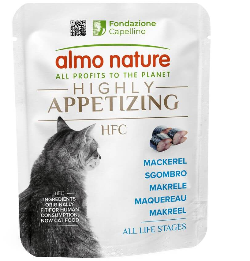 Almo Nature HFC Highly Appetizing Makrele Nassfutter für Katzen (50g)