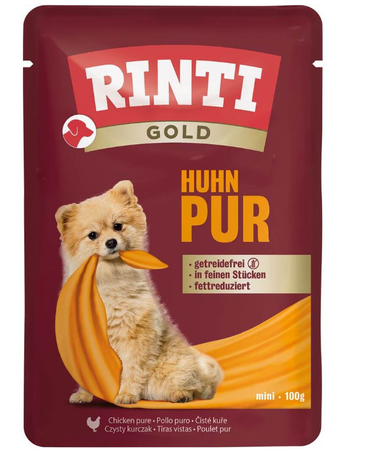 Rinti Huhn Pur Nassfutter für Hunde (100g)