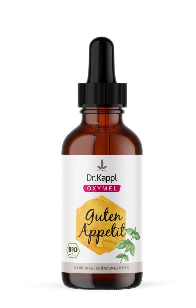 Honigkönig Oxymel Tropfen Guten Appetit (58g)