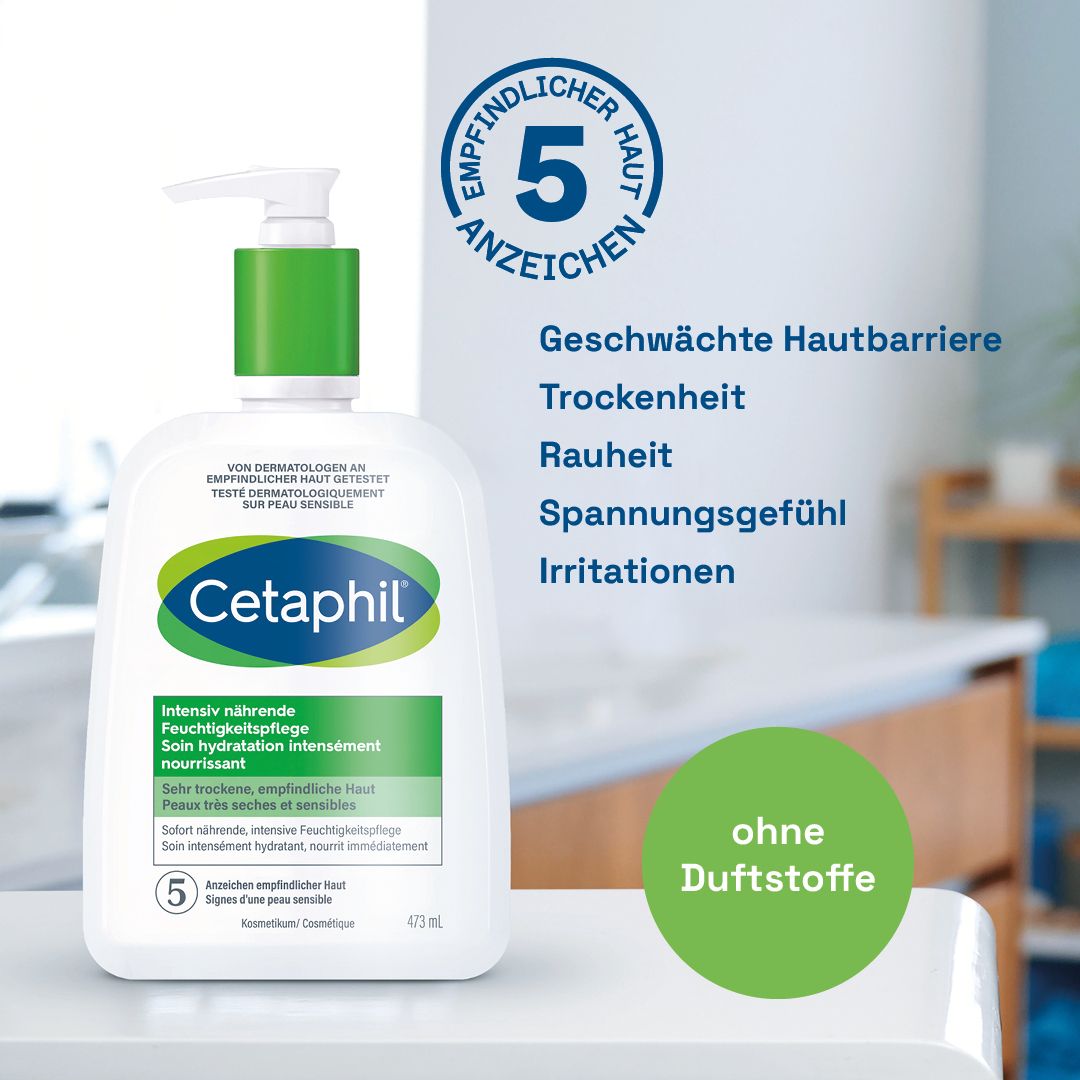 Cetaphil Feuchtigkeitspflege intensiv nährend (473ml)