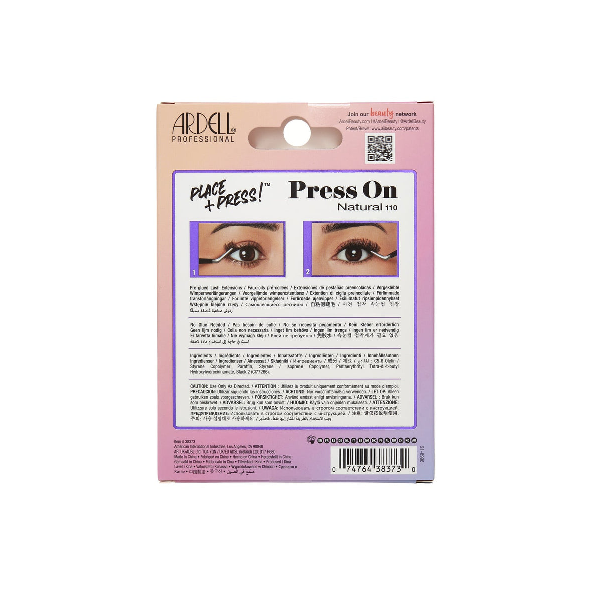 Ardell Press On Overlash Natural 110 Lash Clusters (30 pcs)