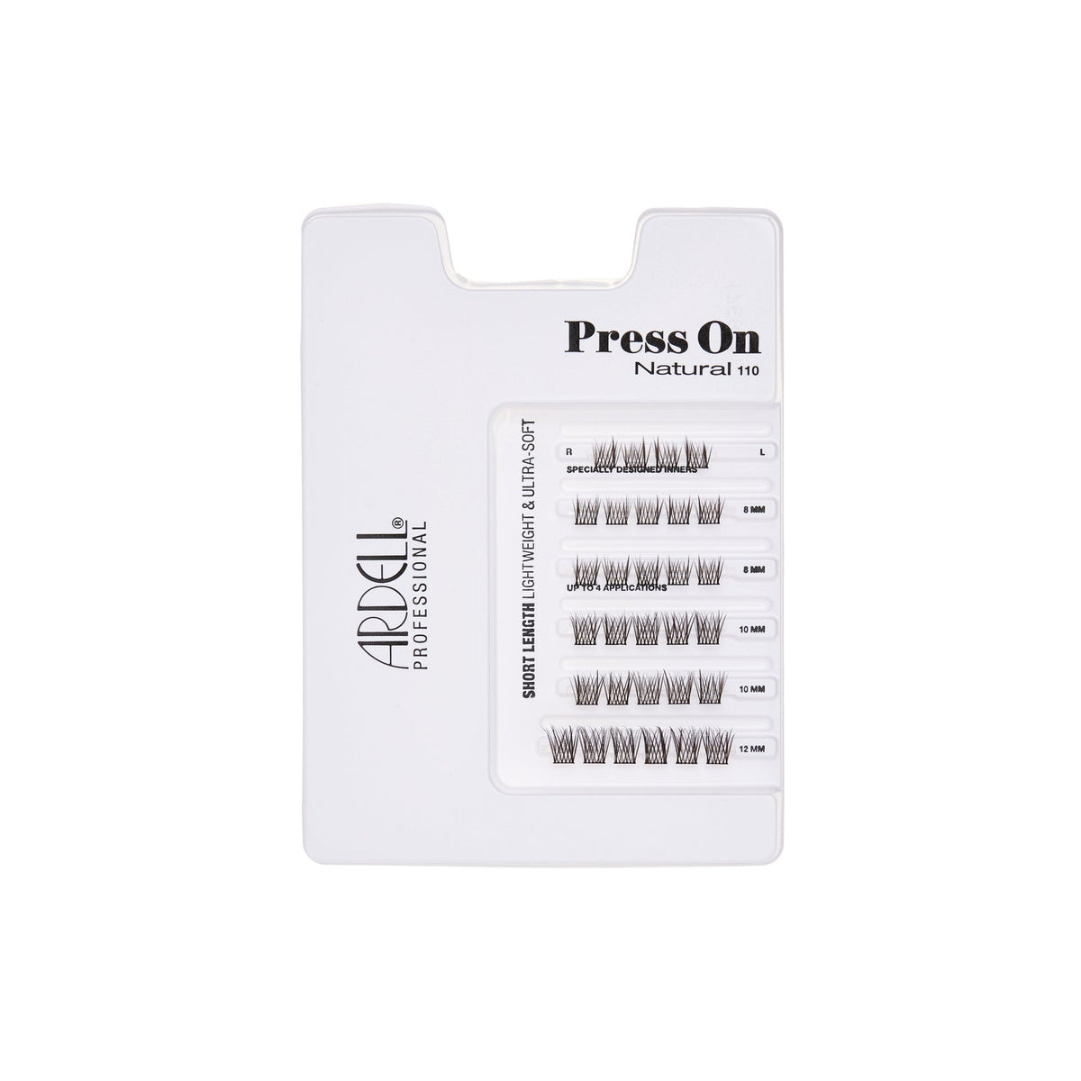 Ardell Press On Overlash Natural 110 Lash Clusters (30 pcs)
