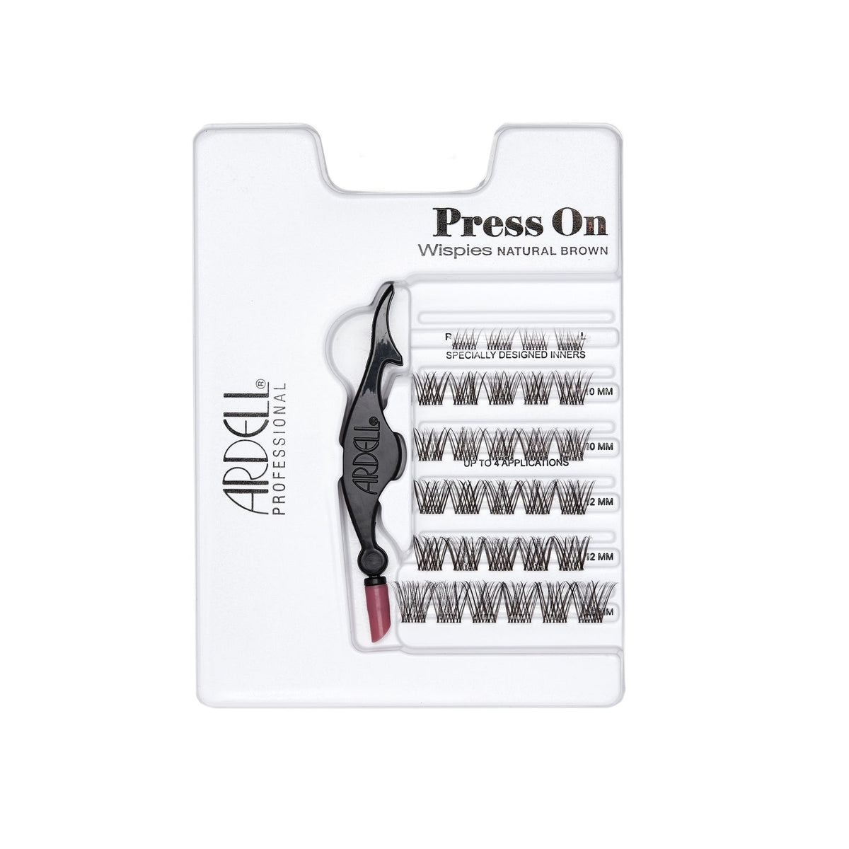 Ardell Press On Underlash Extensions Wispies Natural Brown (30 Stk)