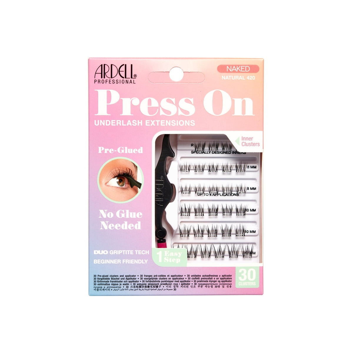 Ardell Press On Underlash Extensions Naked 420 (30 Stk)