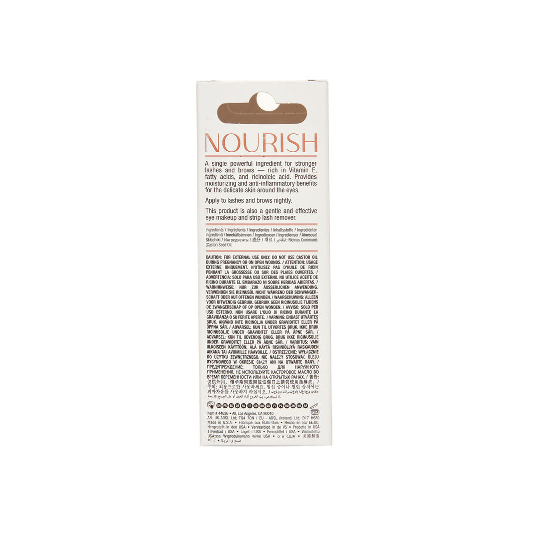 Ardell Nourish 100% Pure Castor Oil Siero ciglia e sopracciglia (2 pz)