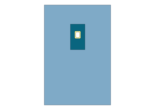 Barrier Lochtuch selbstklebend steril 50cm x 60cm (90 Stk)