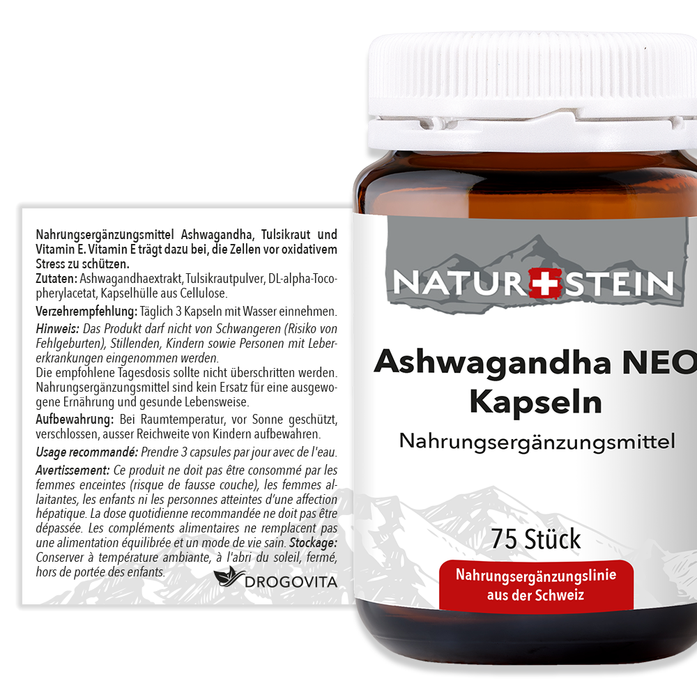 NATURSTEIN Ashwagandha Neo Kapseln (75 Stk)