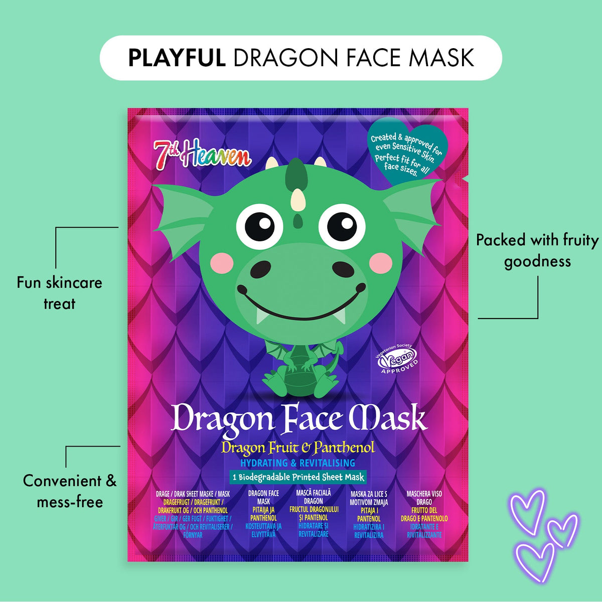 7th Heaven Sheet Mask Dragon (1 Stk)
