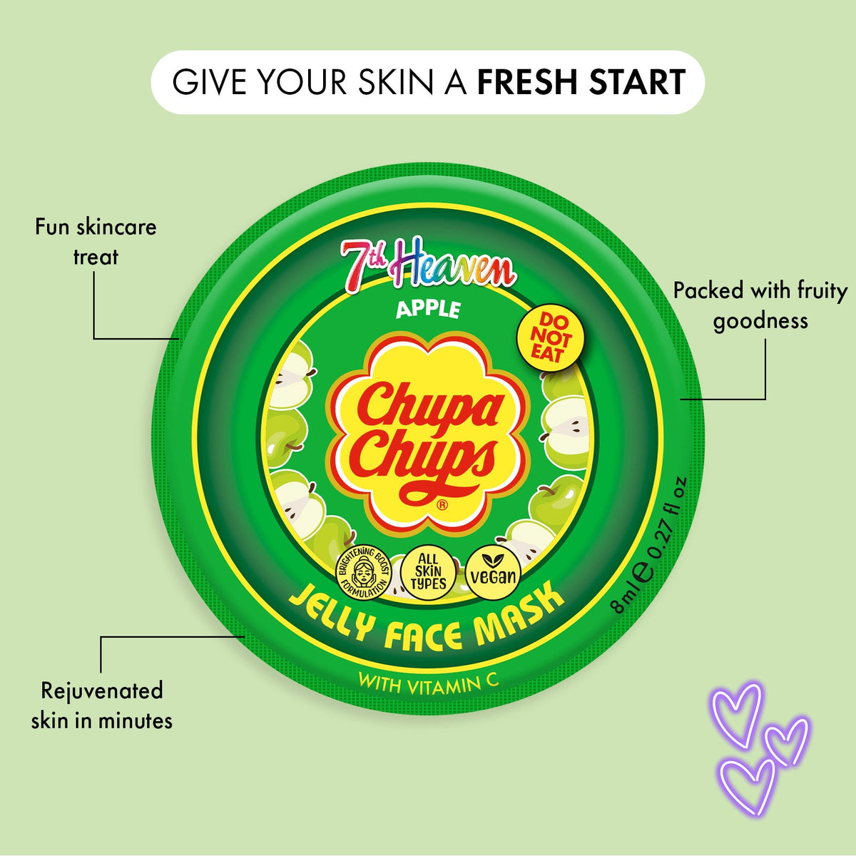 7th Heaven Jelly Mask Chupa Chups Apple (8ml)