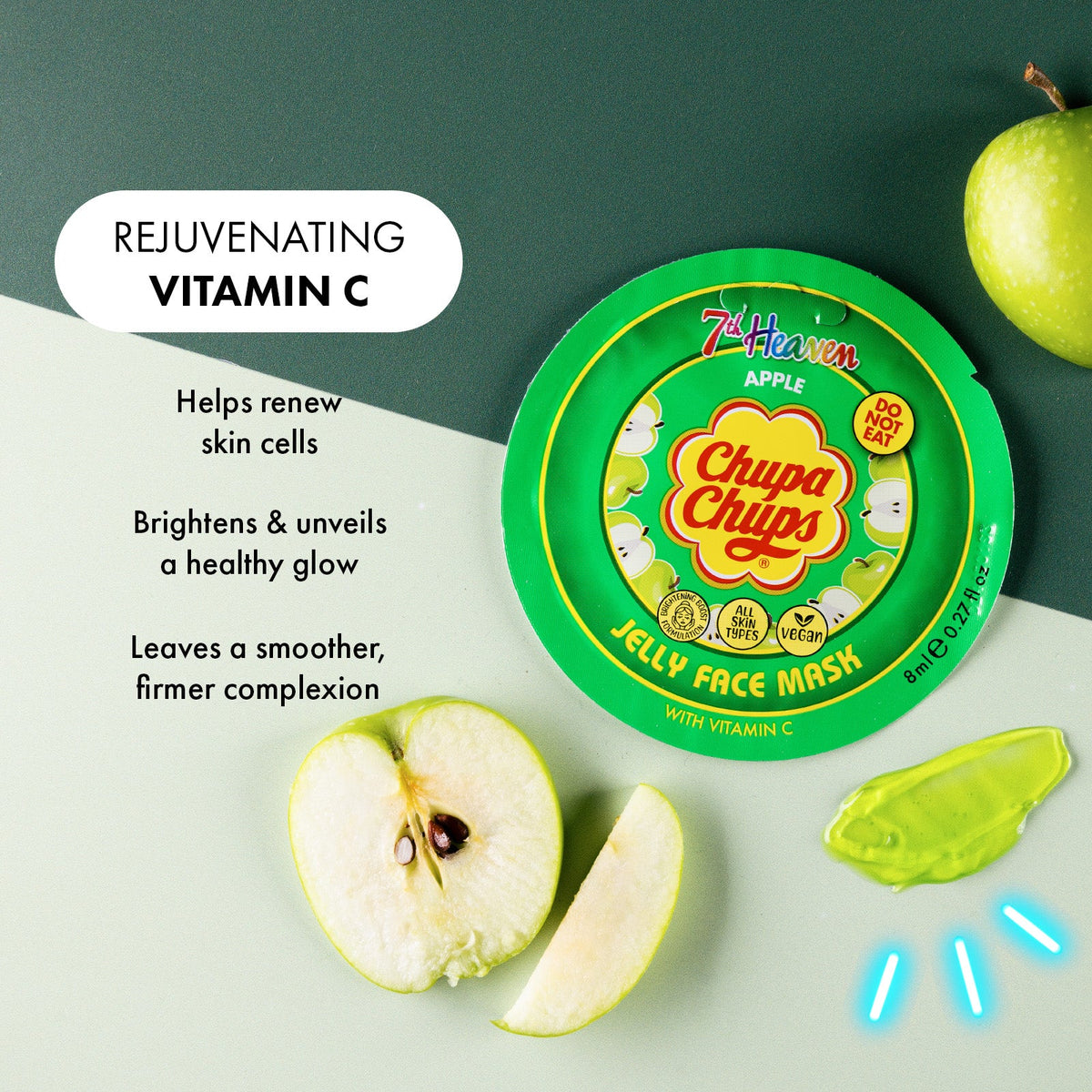 7th Heaven Jelly Mask Chupa Chups Apple (8ml)