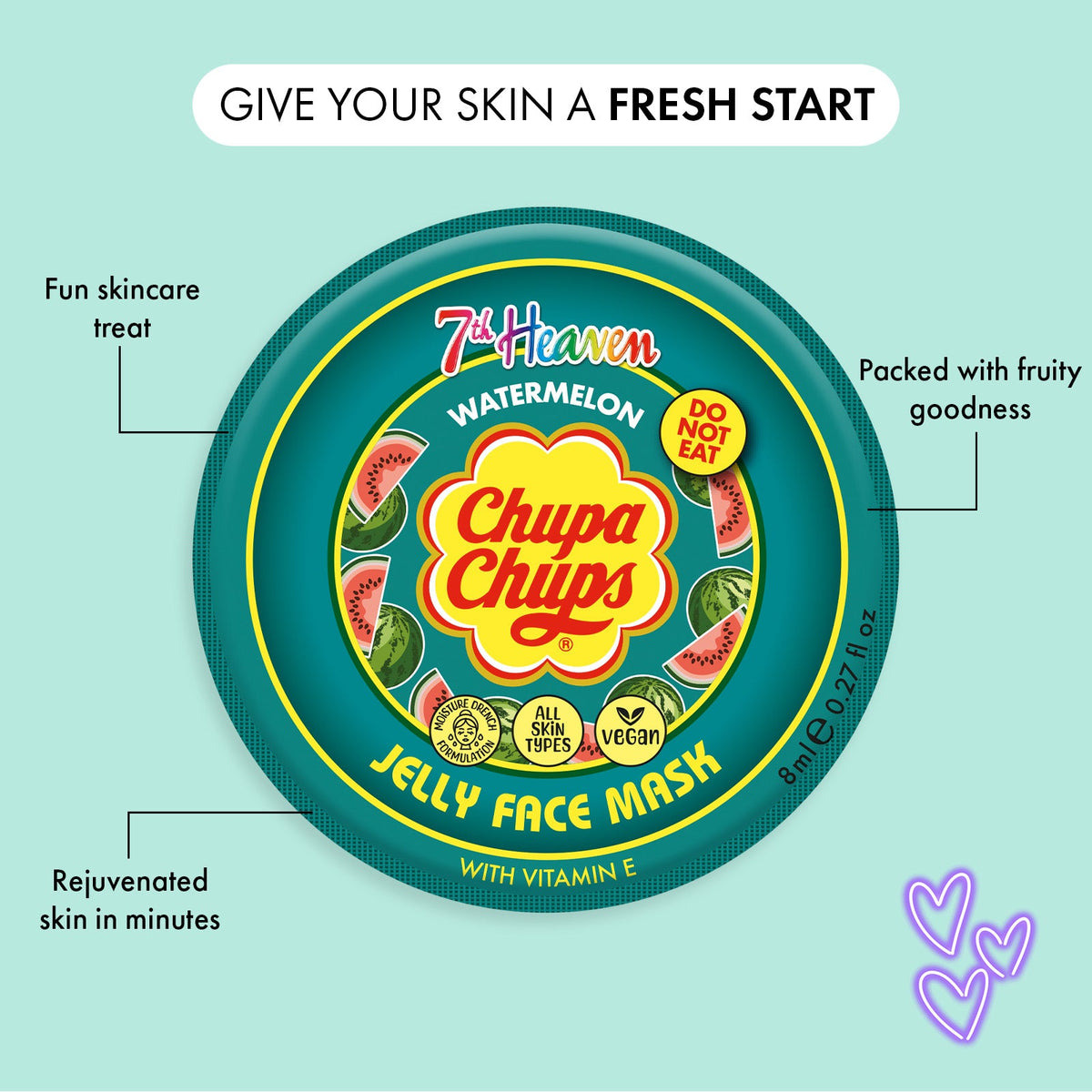 7th Heaven Jelly Mask Chupa Chups Watermelon (8ml)