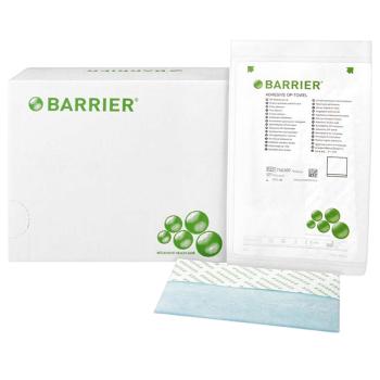 Barrier OP-Abdecktuch selbstklebend 3-lagig steril 50cm x 50cm (65 Stk)