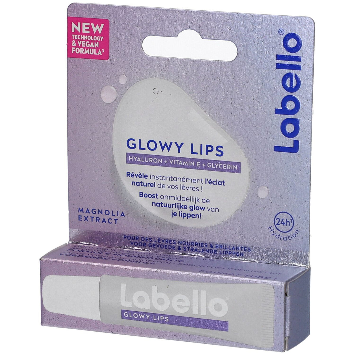 Labello Glowy Lips Clear Lip Balm (10ml)