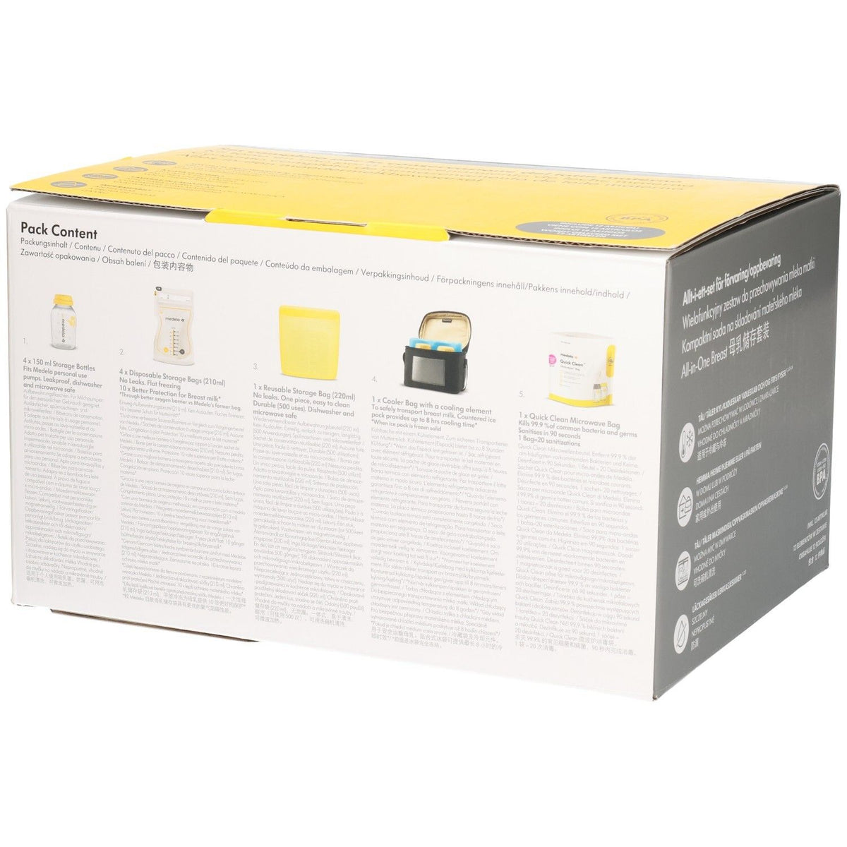medela All-in-One Set Aufbewahrung Muttermilch (1 Set)