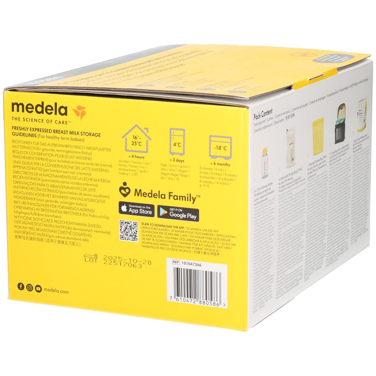 medela All-in-One Set Aufbewahrung Muttermilch (1 Set)