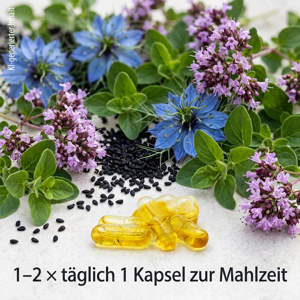 Dr. Jacobs Oregano-Öl Kapseln Bio vegan (60 Stk)