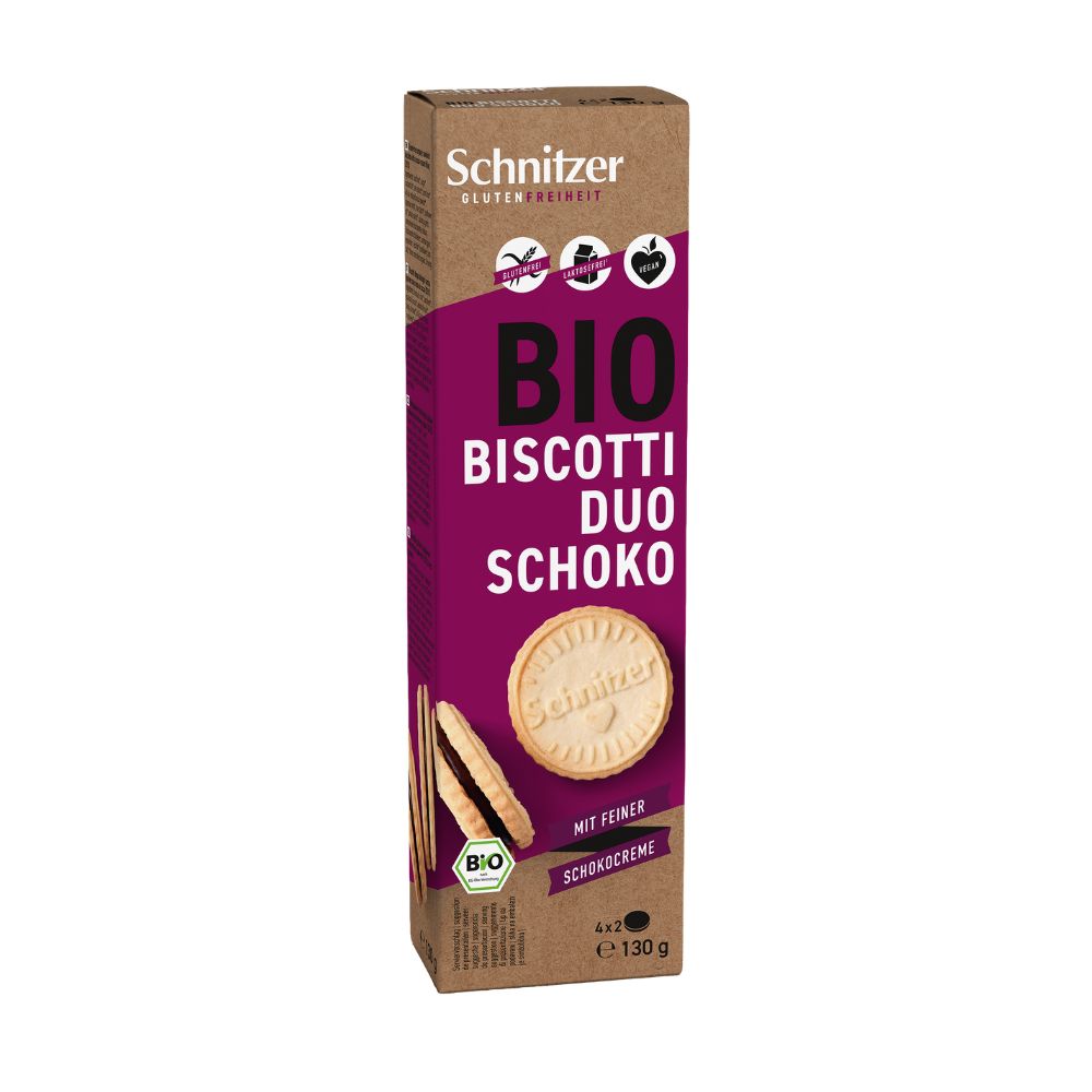 Schnitzer Biscotti Duo Schoko Bio (130g)