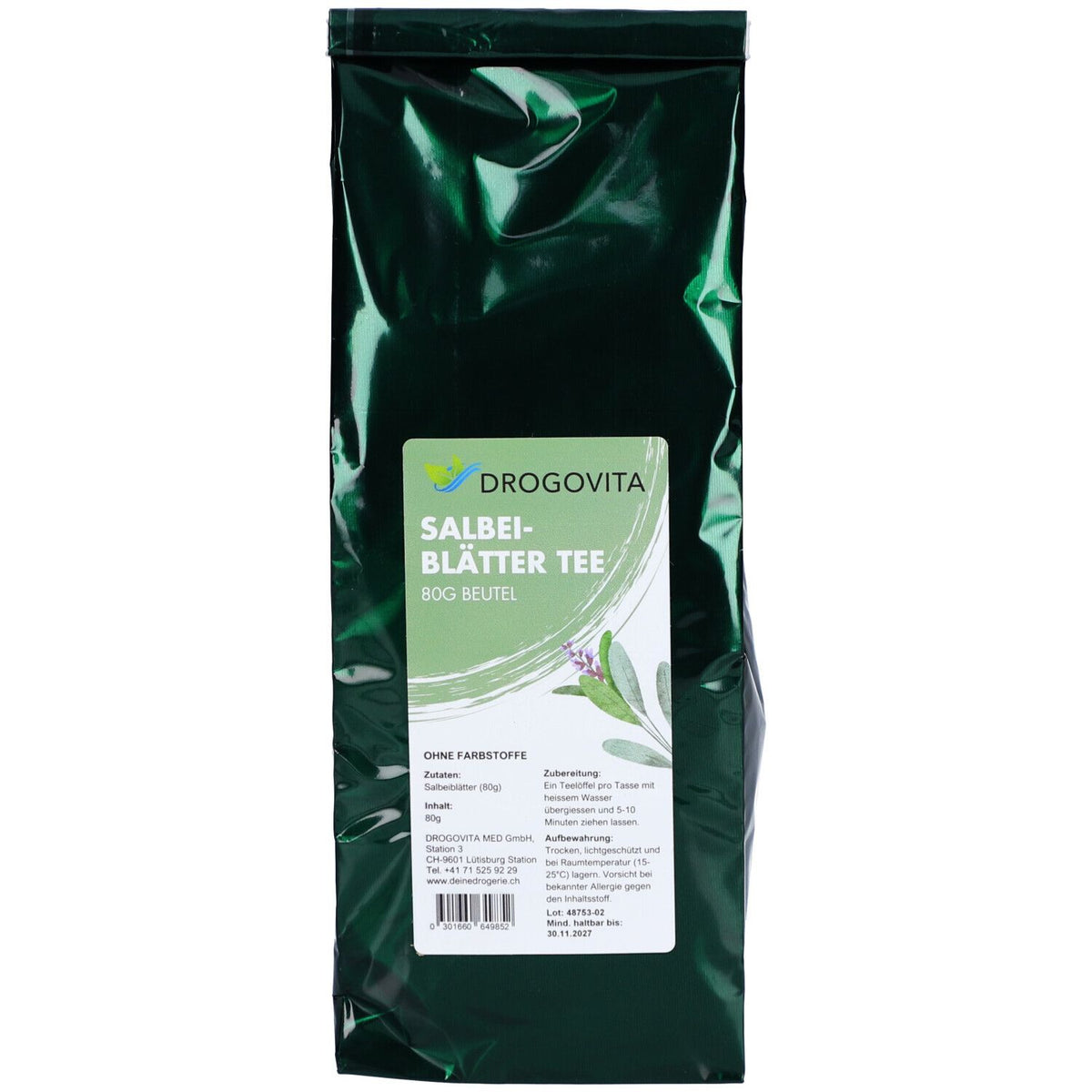 Drogovita Salbei Tee (80g)