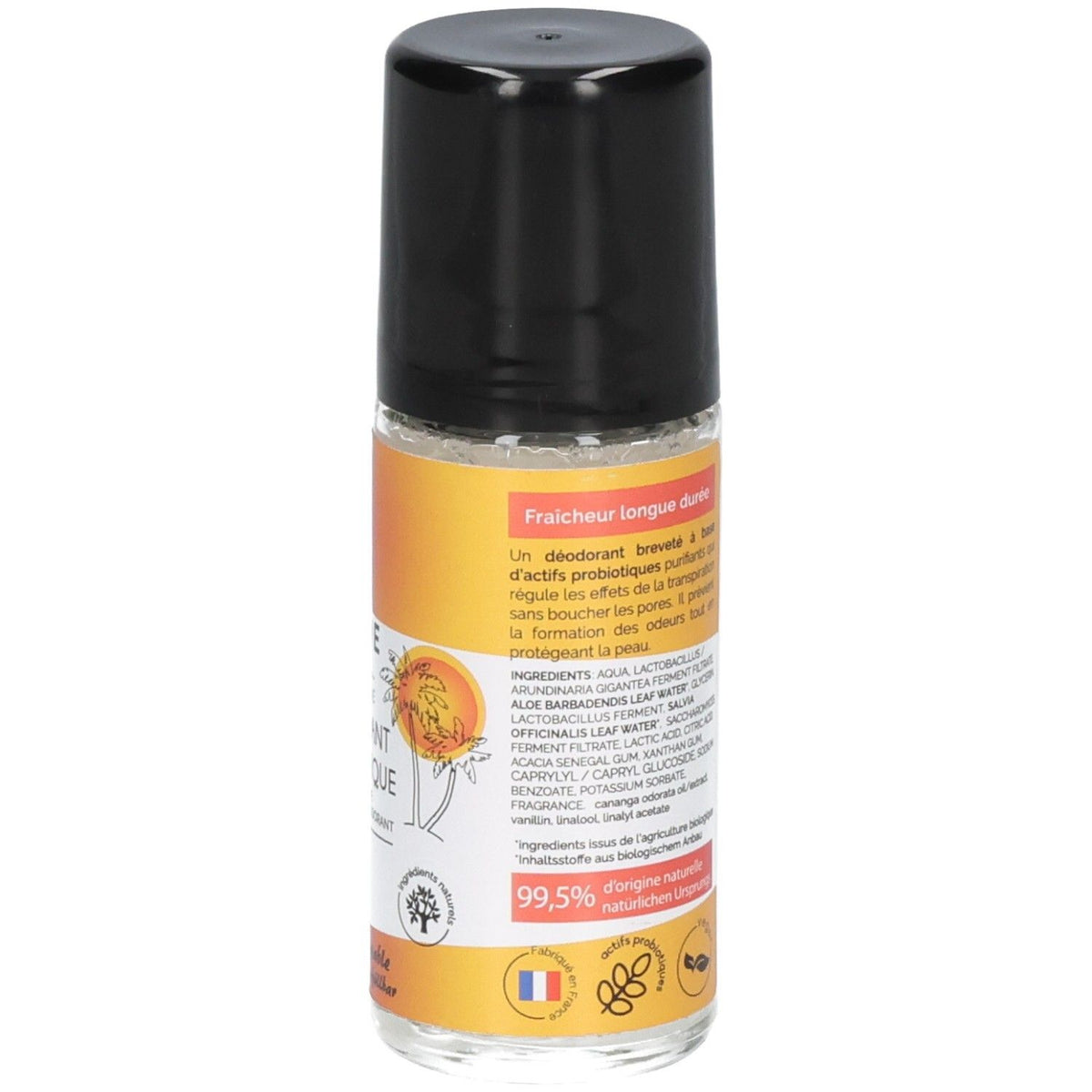 BIOSME Deodorant Tropical Roll-on (50ml) Seitenansicht