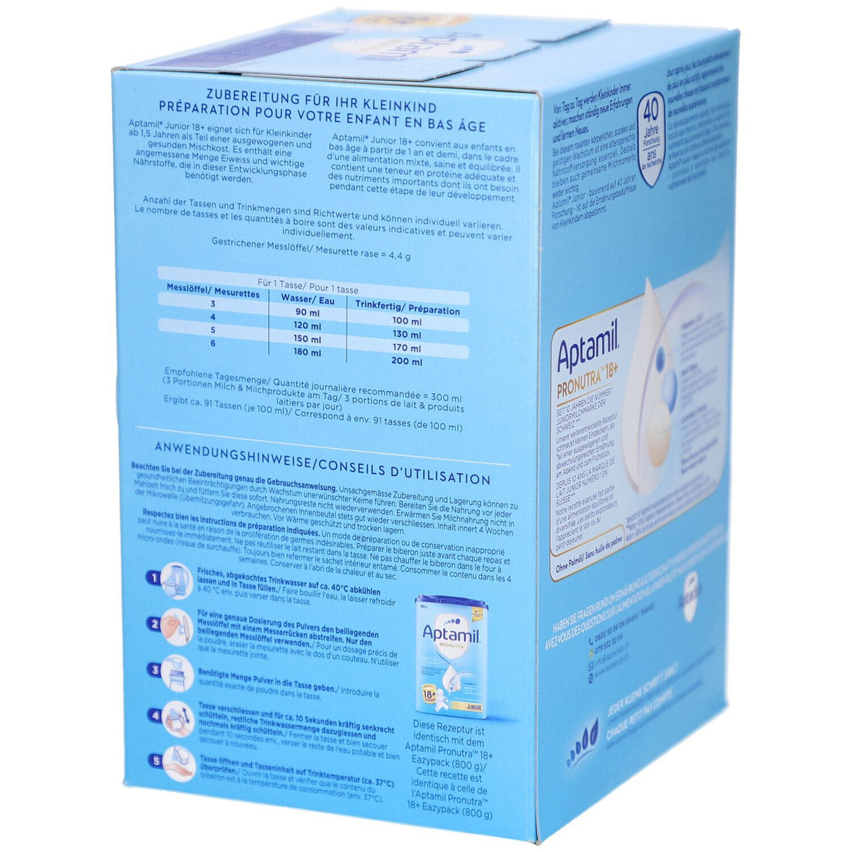 Aptamil Pronutra 18+ Kindermilch Maxi Format (1200g)