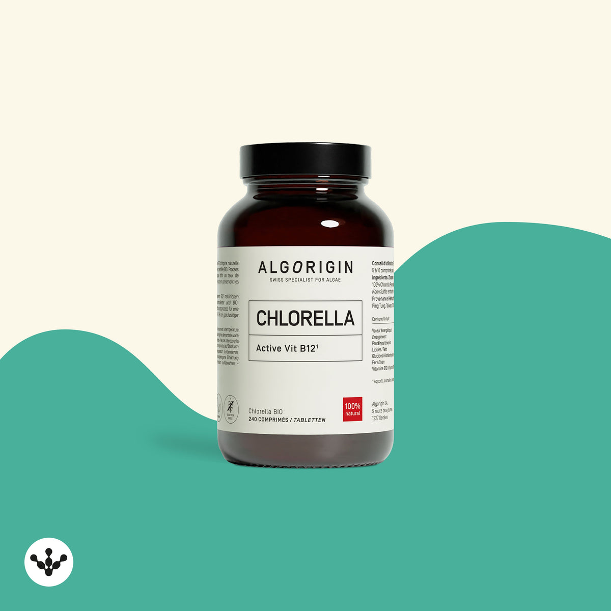 ALGORIGIN Chlorella Tabletten Bio (240 Stk)
