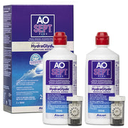 AOSEPT PLUS with HydraGlyde Contact Lens Care Solution (2 x 360ml)