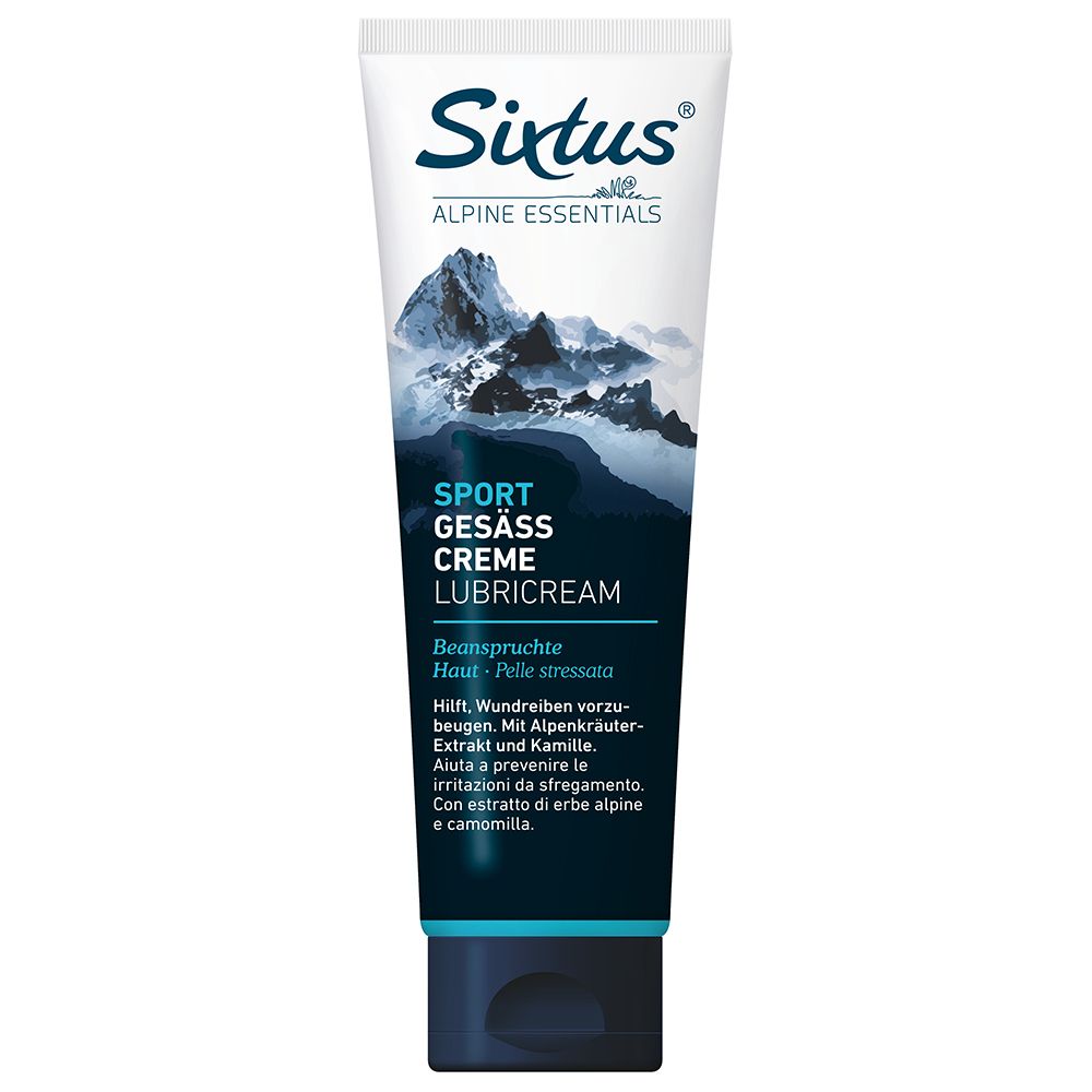 Sixtus Sport Crème fessier Lubricream (125ml)