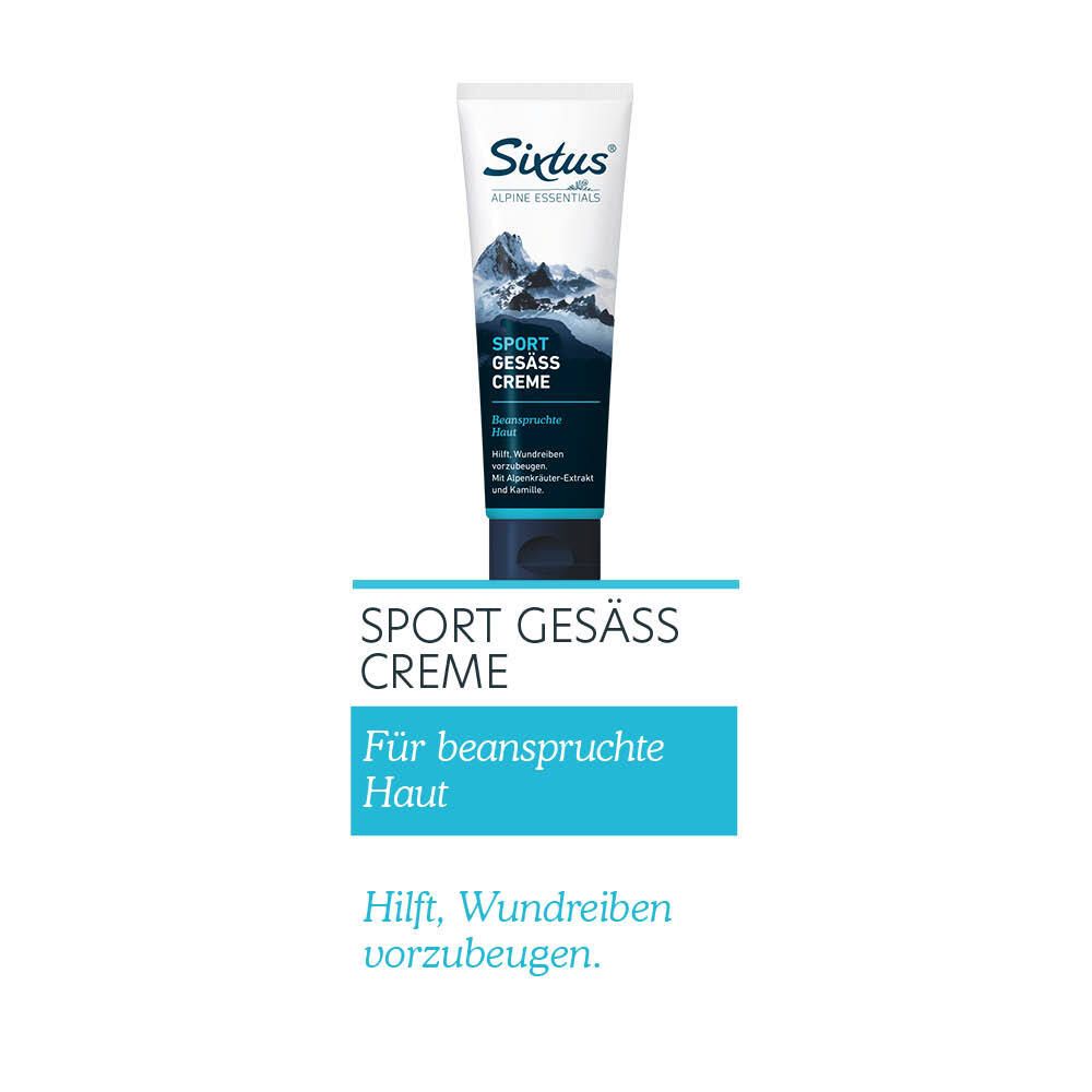 Sixtus Sport Crème fessier Lubricream (125ml)