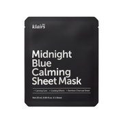 Dear Klairs Midnight Blue Calming Sheet Mask maschera in tessuto (25ml)