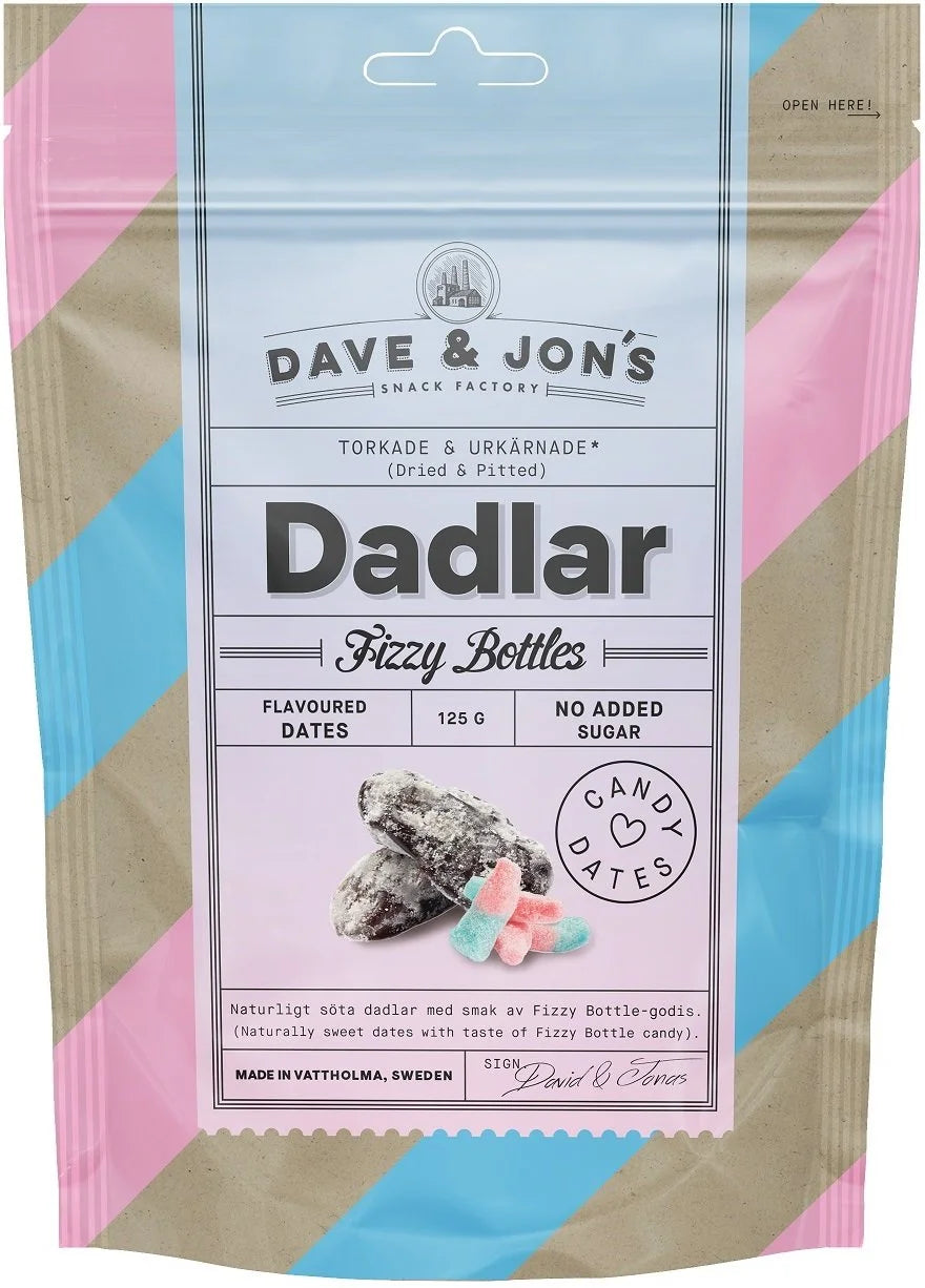 Dave & Jon's Datteln Fizzy Bottles (125g)