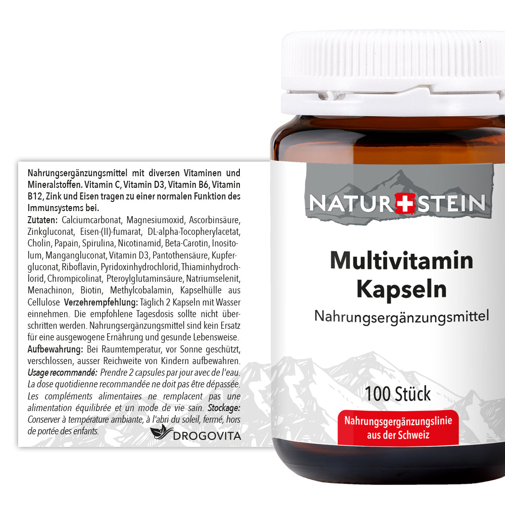 NATURSTEIN Multivitamin Kapseln (100 Stk)