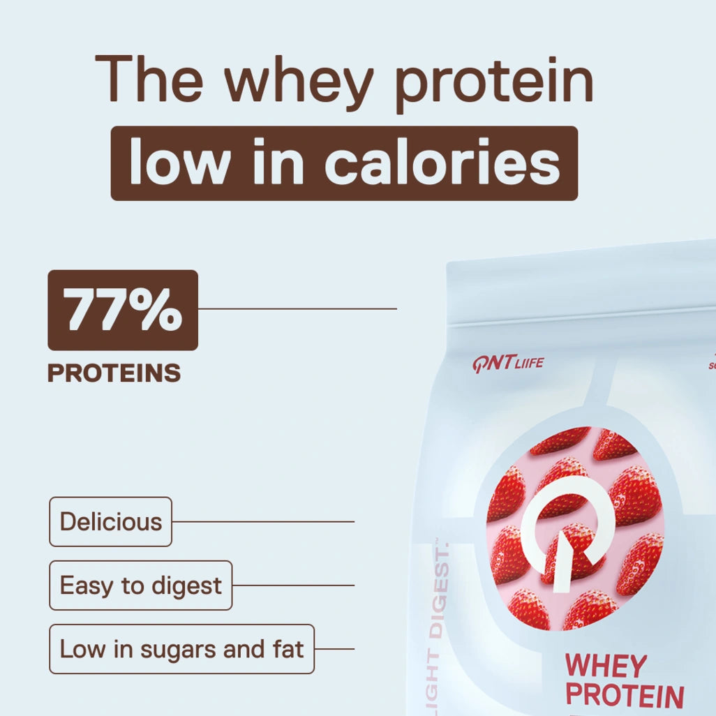 QNT Light Digest Proteinpulver Strawberry (500g)