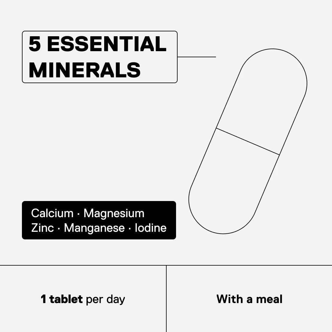 QNT Move Calcium Magnesium Zink Tabletten (60 Stk)