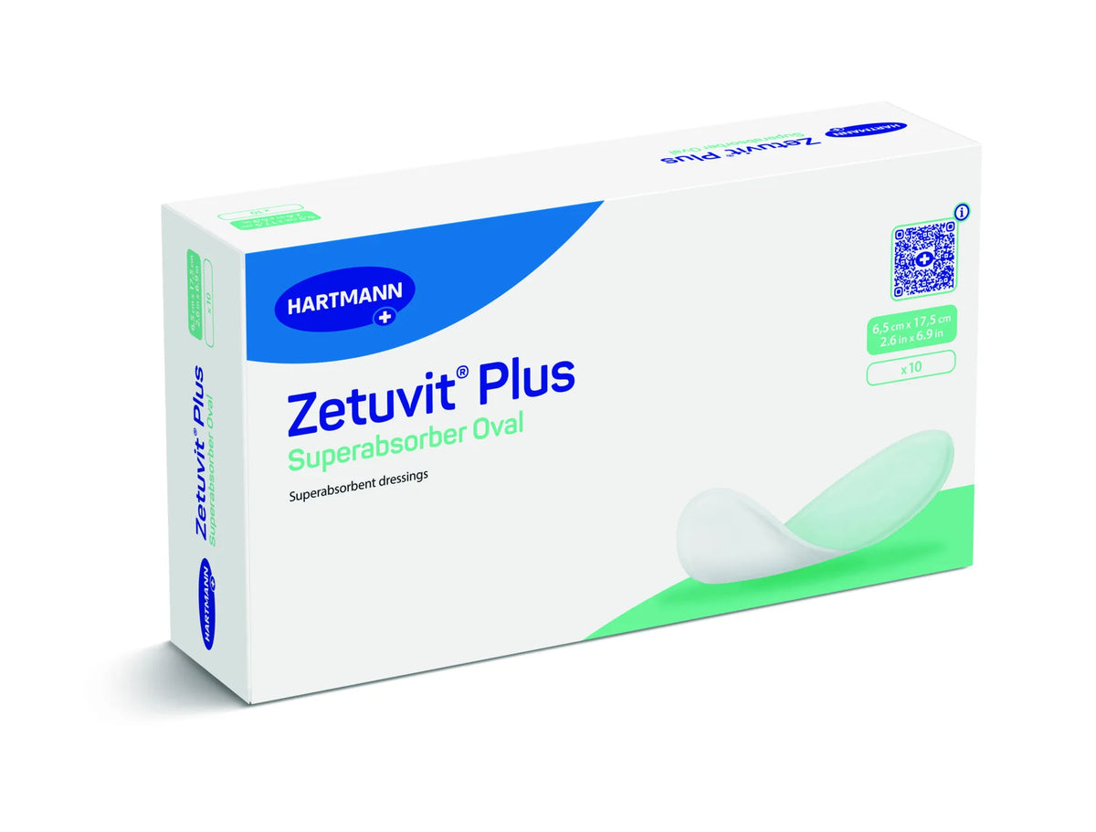 Zetuvit Plus Oval Wundauflage (10 Stk)