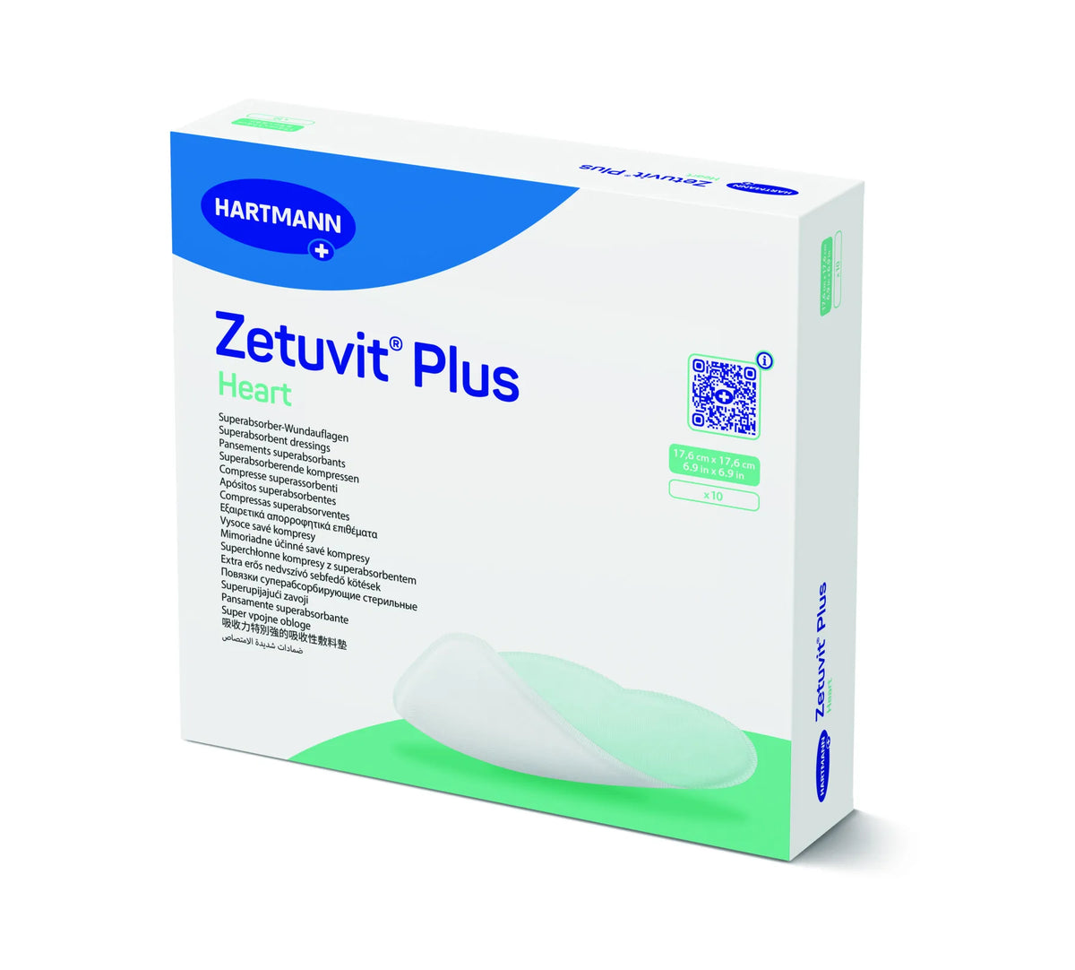Zetuvit Plus Heart Wundauflage (10 Stk)